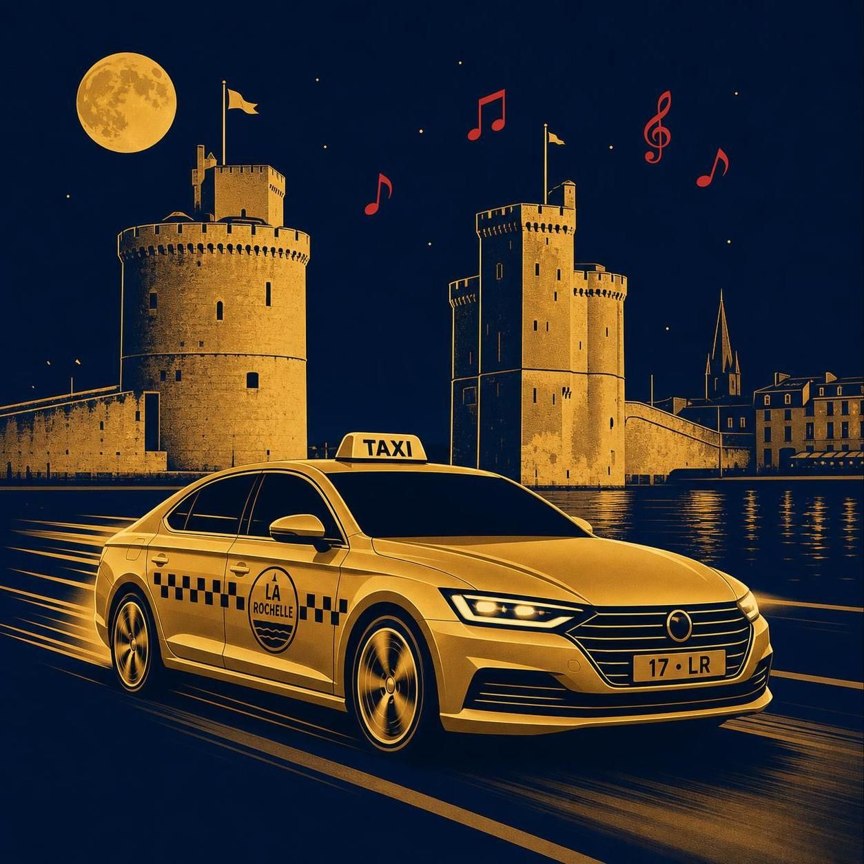 découvrez comment rentrer en taxi en toute sécurité après les francofolies à la rochelle, quelle que soit l'heure de la nuit ou du petit matin.