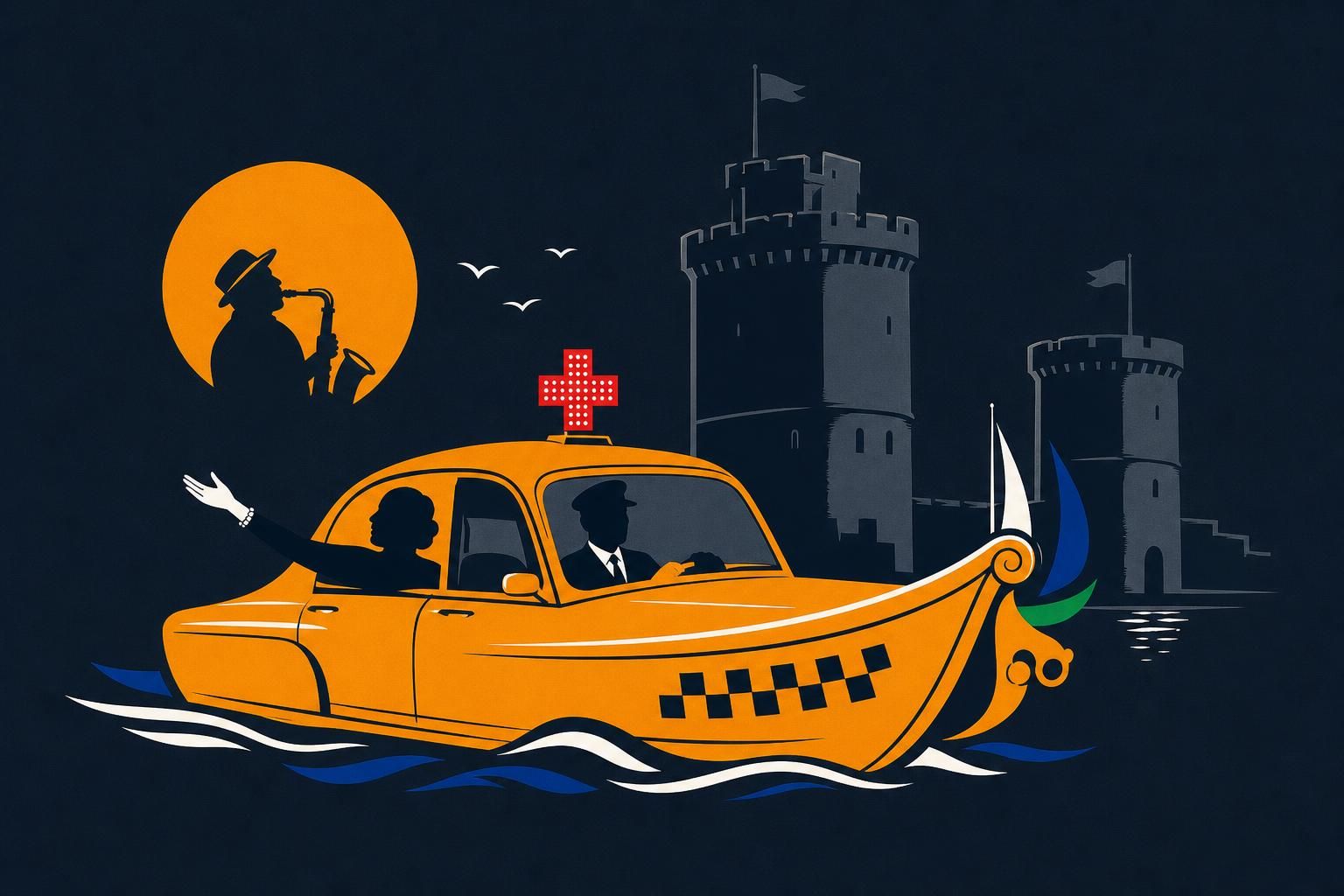 découvrez comment rejoindre le festival de jazz au phare de l'île de ré facilement et confortablement en chauffeur privé avec taxi île de ré.