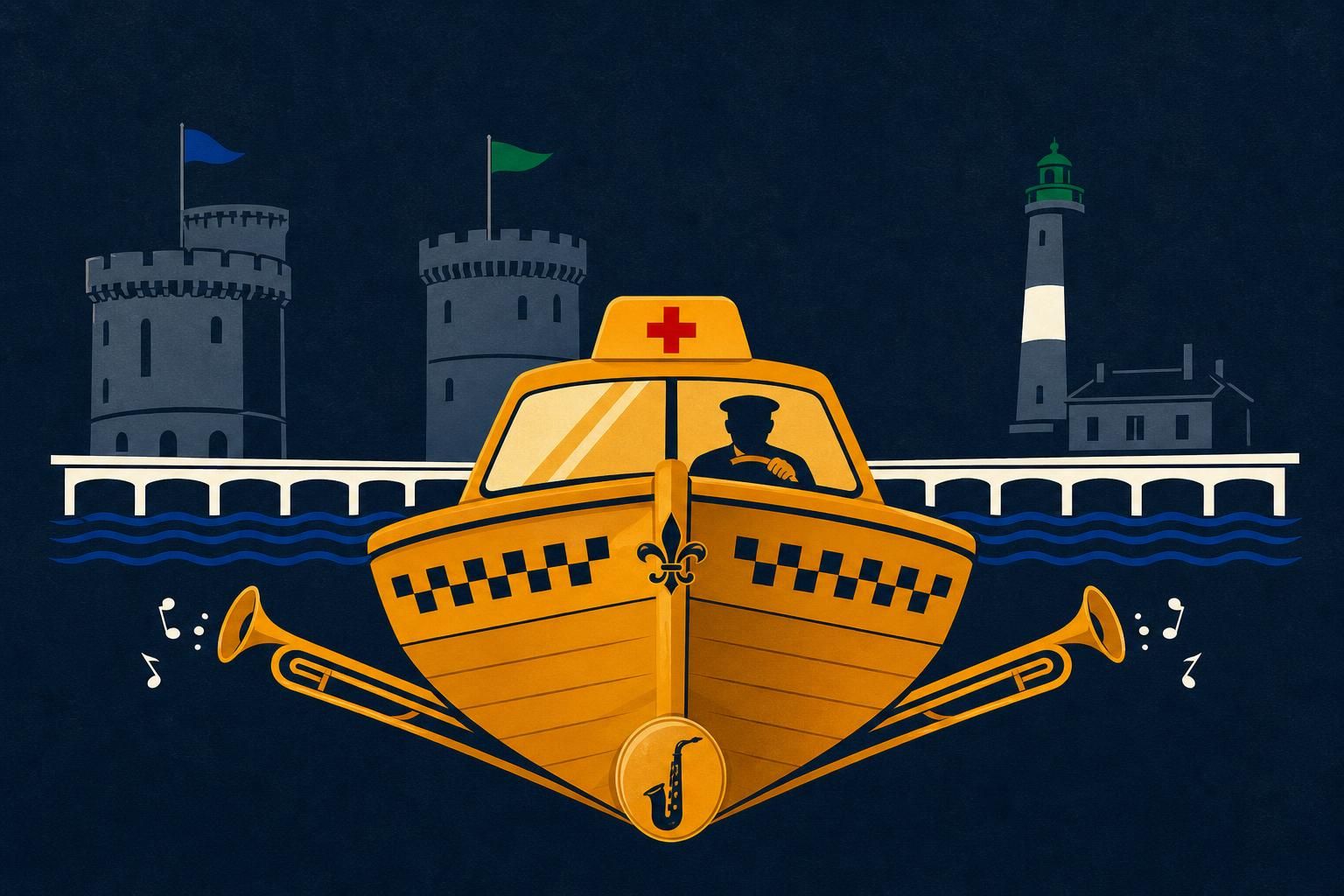 réservez votre taxi pour le jazz au phare sur l'île de ré et profitez d'un service fiable pour vos déplacements vers le pont de ré.
